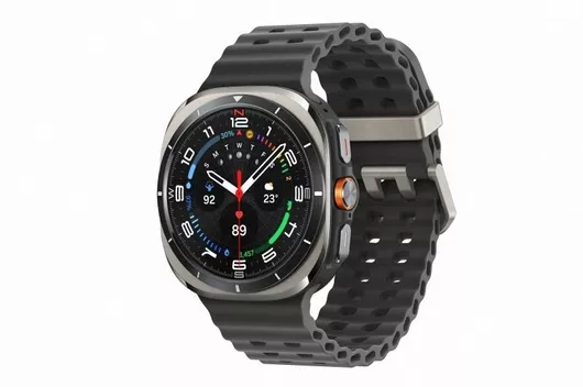 Samsung Galaxy Watch Ultra Titanium 47mm Αδιάβροχο με eSIM & Παλμογράφο Titanium SIlver