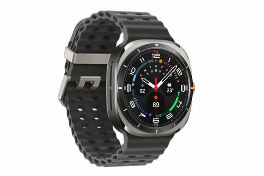 Samsung Galaxy Watch Ultra Titanium 47mm Αδιάβροχο με eSIM & Παλμογράφο Titanium SIlver