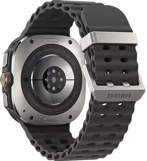Samsung Galaxy Watch Ultra Titanium 47mm Αδιάβροχο με eSIM & Παλμογράφο Titanium SIlver