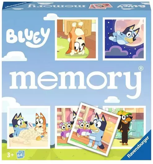 Επιτραπέζιο Παιχνίδι Memory Μπλούι για 1+ Παίκτες 3+ Ετών (EN) Ravensburger