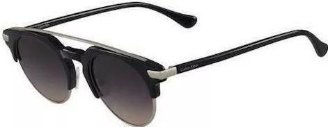 Γυναικεία Γυαλιά Ηλίου Ck Calvin Klein Ντεγκραντέ Στρογγυλά 49mm με Γκρι Φακό & Μπλε Σκελετό