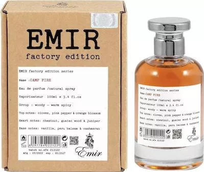 Ανδρικό Άρωμα Paris Corner Emir Camp Fire Factory Edition Eau de Parfum 100ml