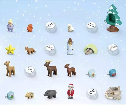 Playmobil Junior Snowy Christmas για 1-4 ετών