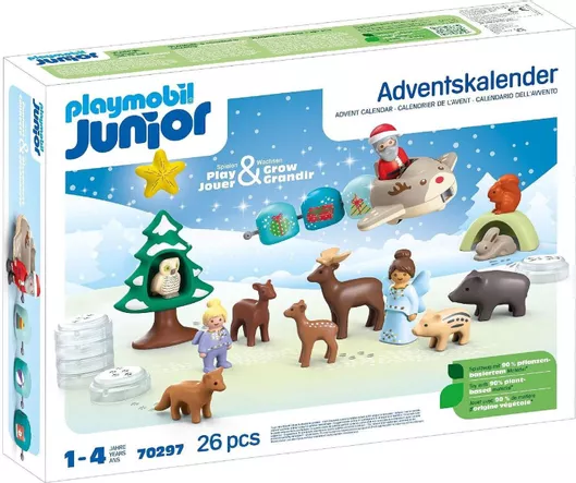 Playmobil Junior Snowy Christmas για 1-4 ετών
