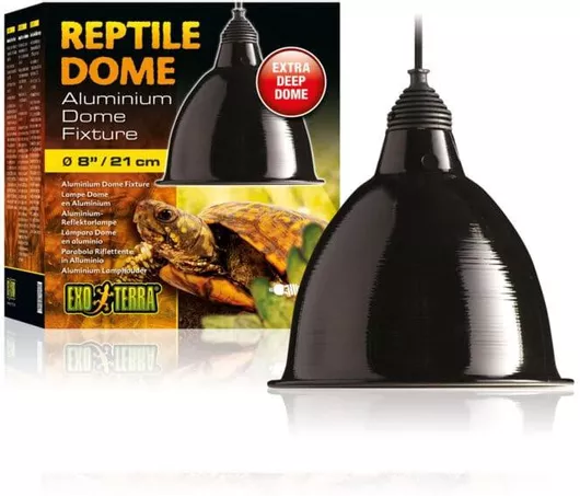 Αξεσουάρ Φωτός Ενυδρείου Ερπετού Exo Terra Reptile Dome Large 21x26x26cm