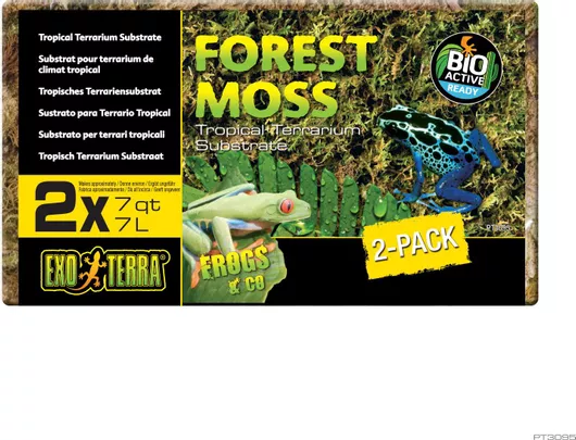 Υποστρώμα Ενυδρείου Ερπετού Exo Terra Forest Plume Moss 500gr