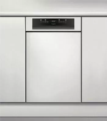 Πλυντήριο Πιάτων Whirlpool WSBC 3M27 X Εντοιχιζόμενο για 10 Σερβίτσια Π45xY82cm Inox