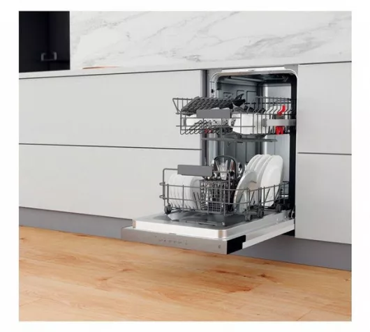 Πλυντήριο Πιάτων Whirlpool WSBC 3M27 X Εντοιχιζόμενο για 10 Σερβίτσια Π45xY82cm Inox