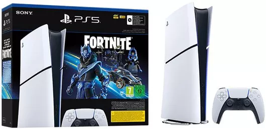 Sony PlayStation 5 Slim Digital 1TB & Fortnite Cobalt Star Official Bundle
