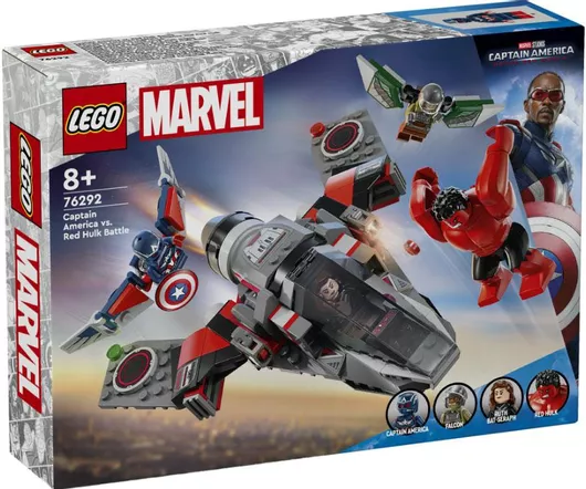 Lego Marvel Captain America Vs Red Hulk Battle Σετ 223τμχ για 8+ Ετών