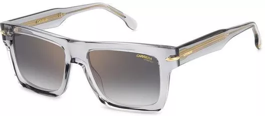 Unisex Γυαλιά Ηλίου Carrera Ντεγκραντέ Wayfarer 54mm με Γκρι Φακό & Διάφανο Σκελετό