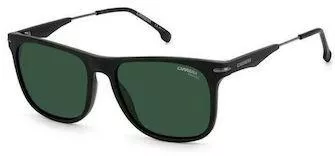Ανδρικά Γυαλιά Ηλίου Carrera Polarized Τετράγωνα 55mm με Πράσινο Φακό & Μαύρο Σκελετό