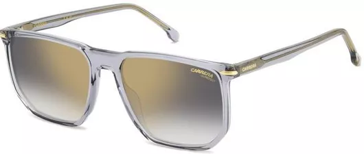 Ανδρικά Γυαλιά Ηλίου Carrera Ντεγκραντέ Ορθογώνια 58mm με Χρυσό Φακό & Γκρι Σκελετό