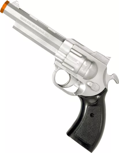 Αποκριάτικο Αξεσουάρ Widmann Όπλο Ασημί