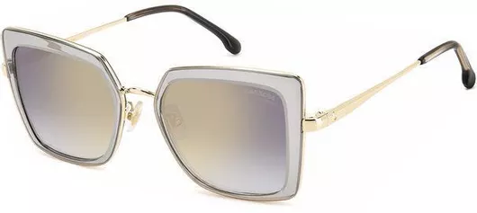 Γυναικεία Γυαλιά Ηλίου Carrera Ντεγκραντέ Τετράγωνα 53mm με Γκρι Φακό & Γκρι Σκελετό