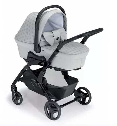Καρότσι Μωρού Cam Fluido Easy Romantic 3 σε 1 από Nεογέννητο Γκρι