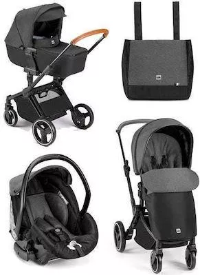 Καρότσι Μωρού Cam Πολυκαρότσι Next Evo Anthracite 931 από Νεογέννητο Γκρι