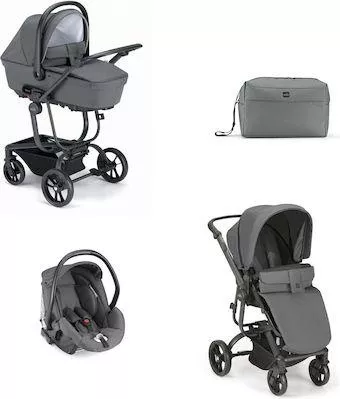 Καρότσι Μωρού Cam Πολυκαρότσι Taski Sport από Νεογέννητο Γκρι