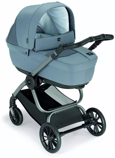 Καρότσι Μωρού Cam Techno Babila Duo Col 565 Nero 2 σε 1 από Nεογέννητο Γκρι