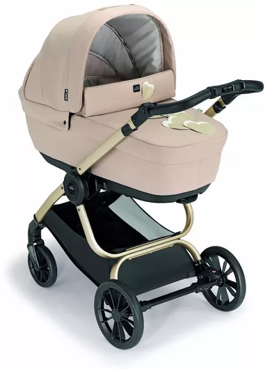 Καρότσι Μωρού Cam Techno Babila Duo Col 565 Nero 2 σε 1 από Nεογέννητο Μπεζ