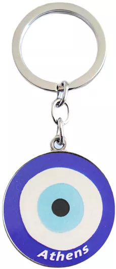 Μπρελόκ Best Gifts από Γυαλί Διπλής Όψεως Μπλε Μάτι Αθήνα