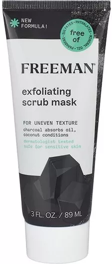 Freeman Μαύρη Μάσκα Προσώπου για Απολέπιση 89ml