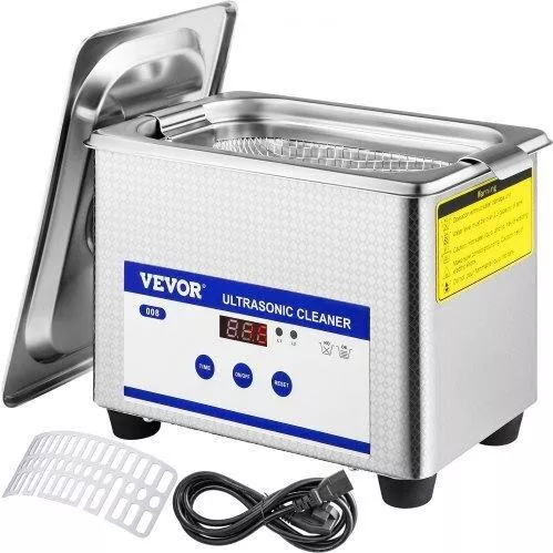 Καθαριστής Υπερήχων Vevor QXJ0.8LCSB0000001V2 800ml με Ψηφιακό Χρονοδιακόπτη