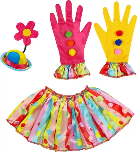 Αποκριάτικο Αξεσουάρ Widmann Σετ Clown Πολύχρωμο