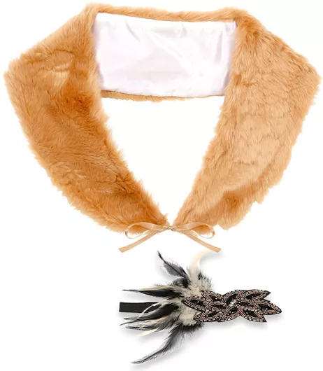 Αποκριάτικο Αξεσουάρ Widmann Σετ Roaring 20s Flapper Μπεζ