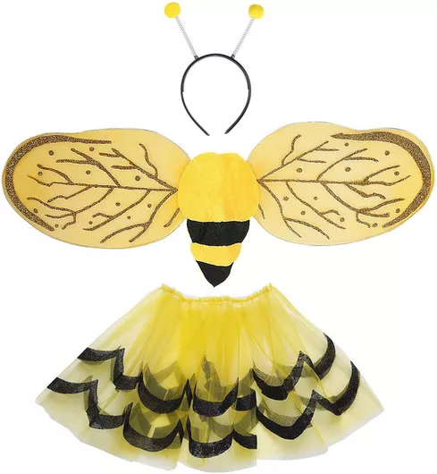 Αποκριάτικο Αξεσουάρ Widmann Σετ Μέλισσας Κίτρινο/Μαύρο