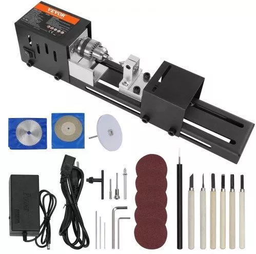 Μηχανουργικός Τόρνος Vevor με Ισχύ 96 Watt