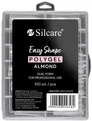 Τεχνητά Νύχια Silcare Easy Almond Σετ 100τμχ
