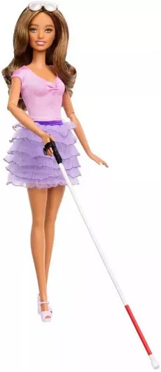 Κούκλα Mattel HRH17 Fashionistas #228 Blind Doll για 3+ Ετών