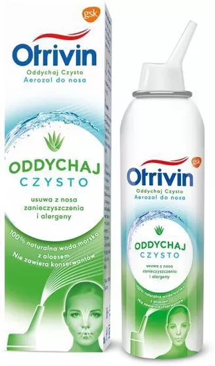 Ρινικό Σπρέι Haleon Otrivin Breathe Clean για Ενήλικες 100ml