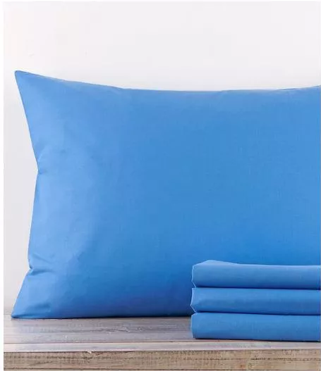 Σετ Μαξιλαροθήκες Kentia Basic 000057342 Βαμβακερό 50x70cm Μπλε 4139