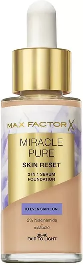 Max Factor Miracle Make-up Liquid Make Up 30-40 Fair To Light 30ml