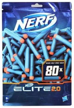 Nerf Hasbro F0039 Σφαίρες Elite 2.0 Refill Σετ 80τμχ για 8+ Ετών