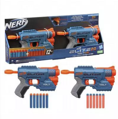 Nerf Hasbro F5852 Εκτοξευτής Elite 2.0 Volt SD- 1 Σετ 2τμχ για 8+ Ετών