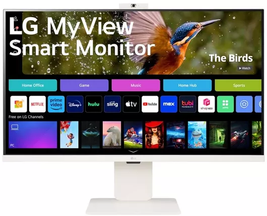 LG MyView 32SR85U-W IPS HDR Smart Monitor 31.5" 4K 3840x2160 με Χρόνο Απόκρισης 5ms GTG