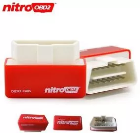 Συσκευή Chip NitroOBD2 Tuning Box για Diesel Οχήματα Κόκκινο