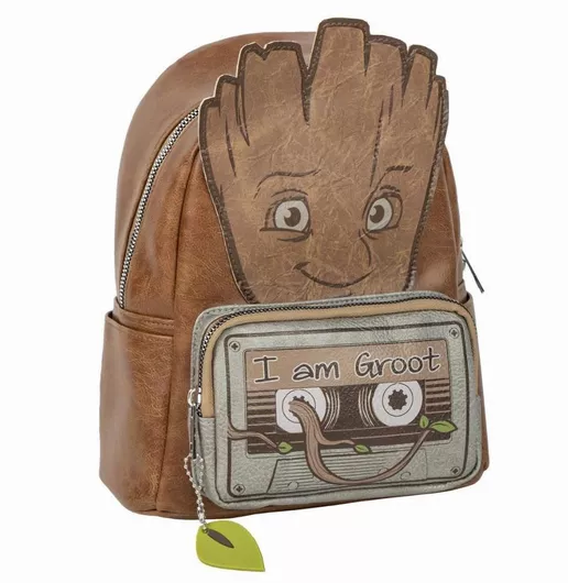 Σχολική Τσάντα Δημοτικού Πλάτης Cerda Marvel: Guardians of the Galaxy Groot Καφέ