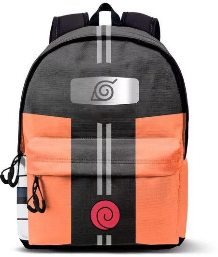 Σχολική Τσάντα Δημοτικού Πλάτης Karactermania Naruto Shippuden Konoha 44x31x18cm Πορτοκαλί