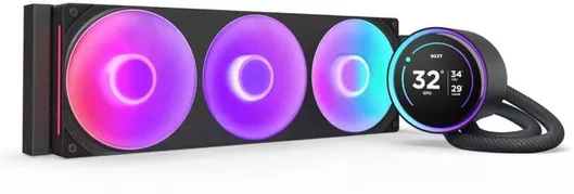 Υδρόψυξη Επεξεργαστή NZXT Kraken Elite 360 v2 Τριπλού Ανεμιστήρα 120mm για Socket AM4/AM5/1700/1200 με RGB Φωτισμό Μαύρο