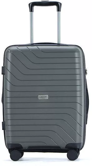 Βαλίτσα Ταξιδίου Lavor Καμπίνας Σκληρή Ύψους 55cm με 4 Ρόδες Γκρι