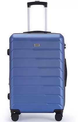 Βαλίτσα Ταξιδίου Lavor Καμπίνας Σκληρή 55cm με 4 Ρόδες & Θήκες Μπλε