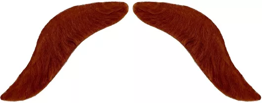 Αποκριάτικο Αξεσουάρ Widmann Μουστάκι Viking Κόκκινο