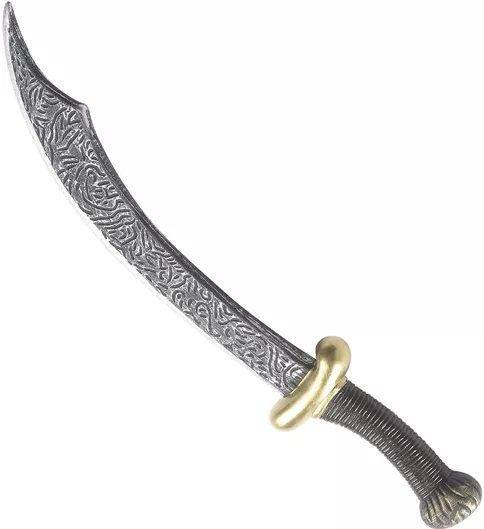 Αποκριάτικο Αξεσουάρ Widmann Σπαθί Πειρατή 46cm Ασημί