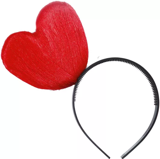 Αποκριάτικο Αξεσουάρ Widmann Στέκα Μαλλιών με Καρδιά Κόκκινο