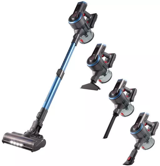 Σκούπα Stick Primo Apollo PRVC-40484 Eπαναφορτιζόμενη 25.9V Μπλε