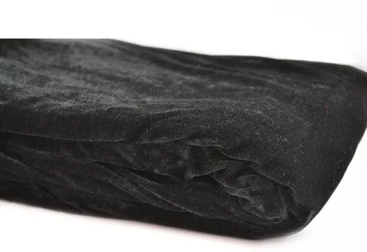 Χριστουγεννιάτικο Ύφασμα Βελούδινο 3x1.5m Μαύρο